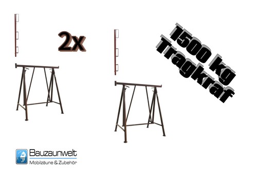 Set cavalletti pieghevoli - set,