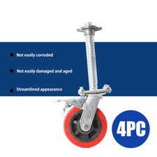 Set 4 ruote per ponteggi 150