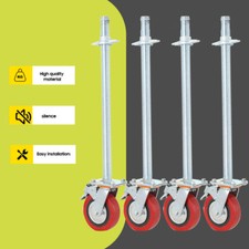4 Pcs Gerüstrollen mit
