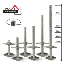Mandrino per ponteggi piedini